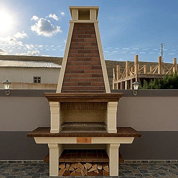 Barbekü Model 1-1 Dış Mekan Barbekü Model 1